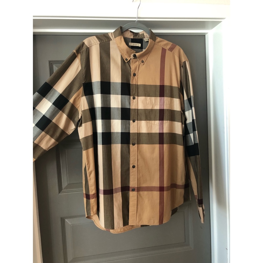 Burberry Brit Men’s Long Sleeve Dress Shirt